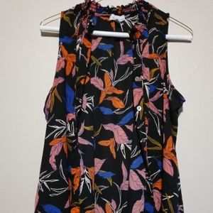 Button down half sleeve blouse